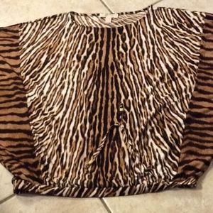 Michael Kors animal print top